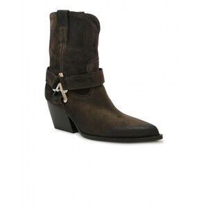 Elena Iachi Brown Suede Ankle Boots - NWT